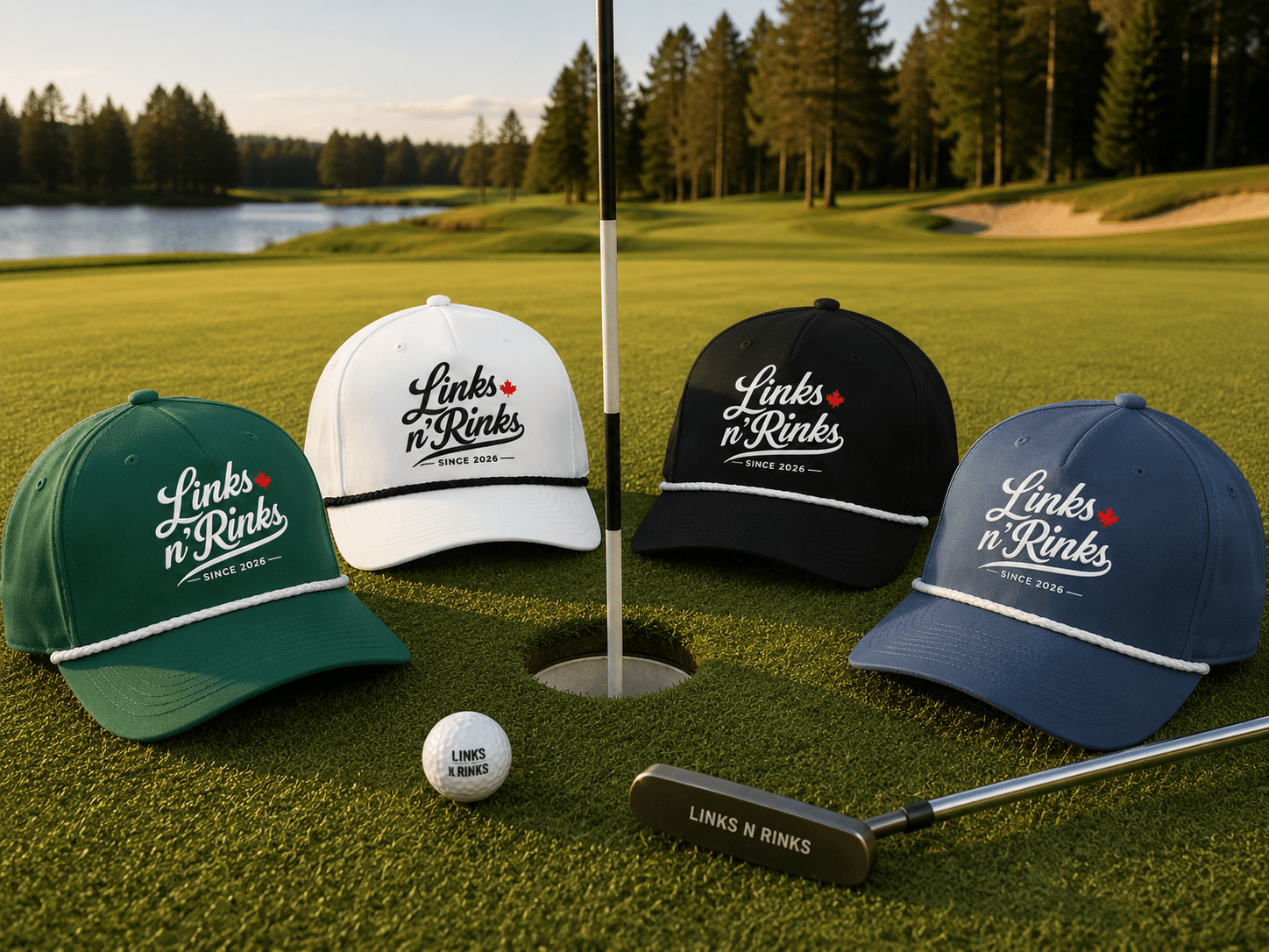 Canadian Cottage Rope Hats - Links n Rinks