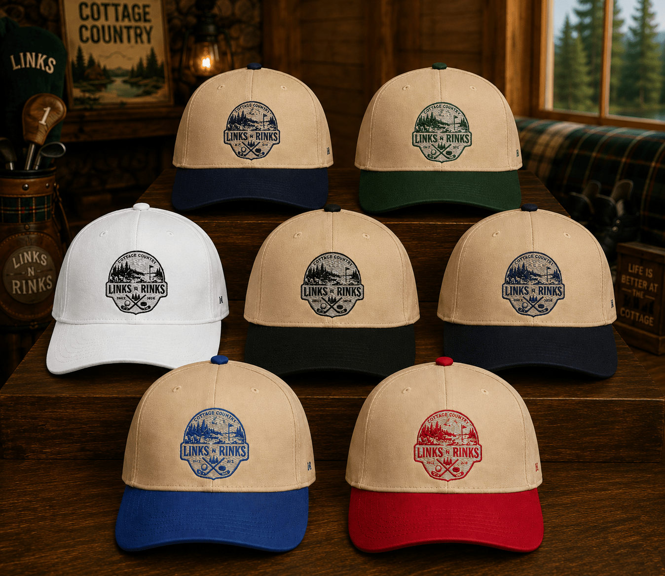 Original Canadian Cottage Hats - Links n Rinks