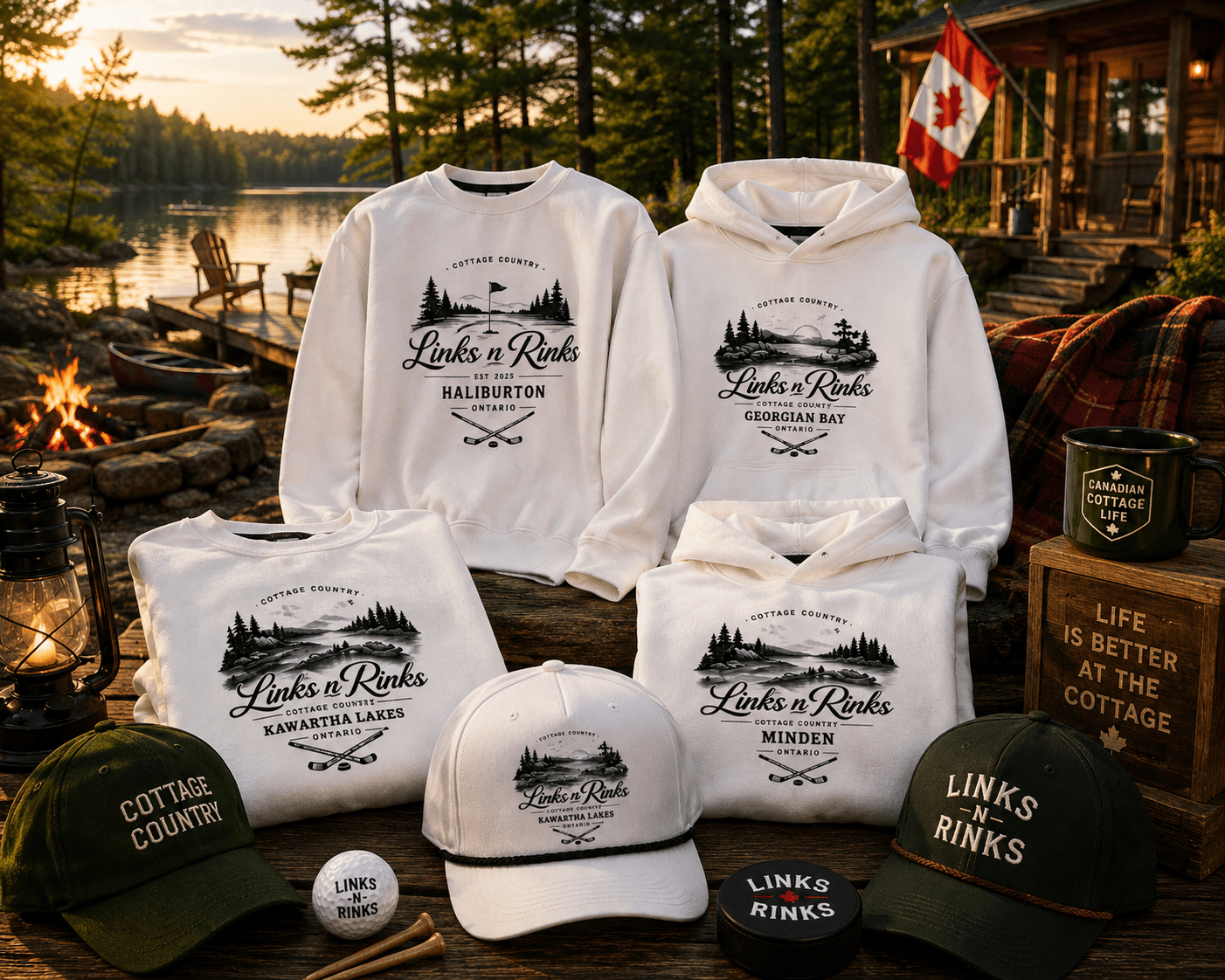 The Ontario Cottage Collection - Links n Rinks