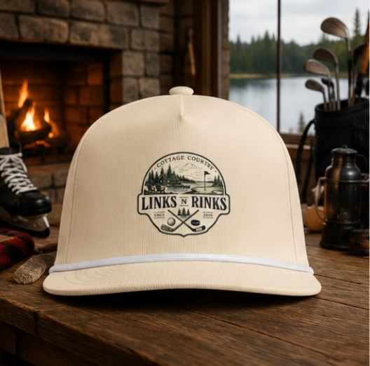Links n Rinks "Cottage Country" Rope Cap