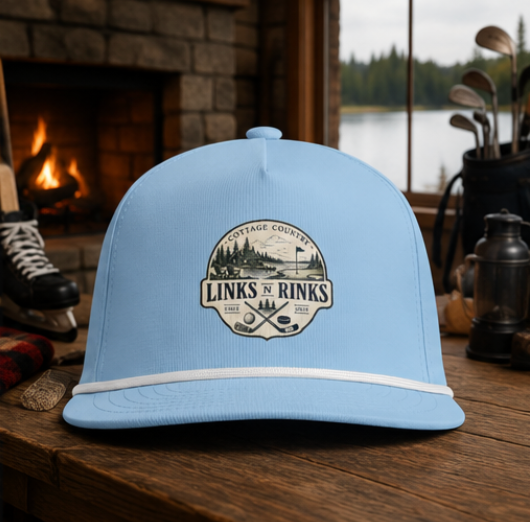 Links n Rinks "Cottage Country" Rope Cap