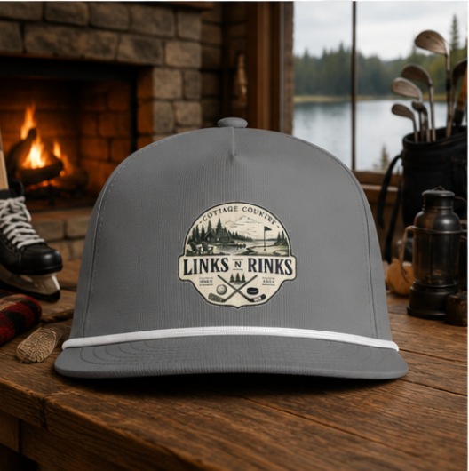 Links n Rinks "Cottage Country" Rope Cap