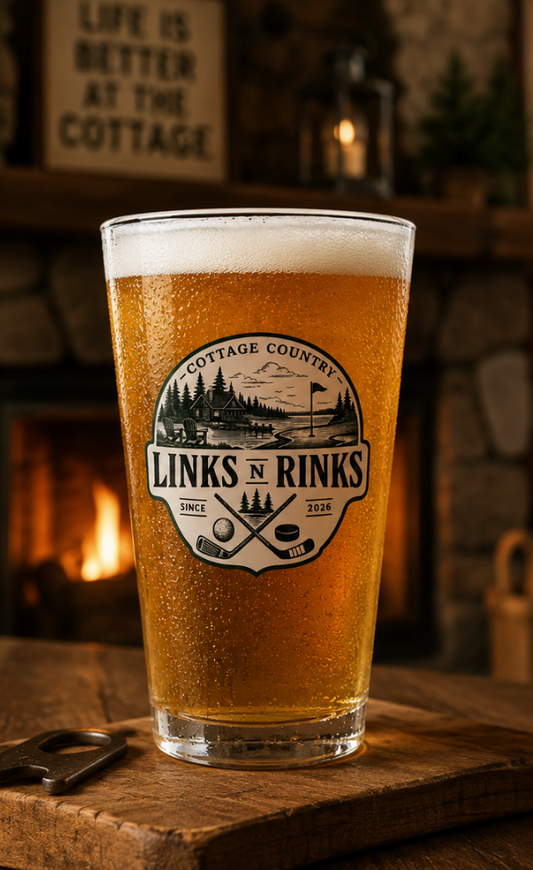 The 19th Hole Pint Glass