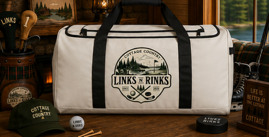 Links n Rinks " Cottage Country" Carry Bag