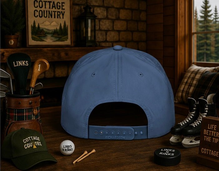 Canadian Course Rope Hat - Dark Blue | Links n Rinks | Golf & Hockey Apparel