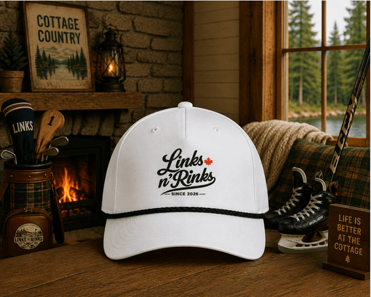 Canadian Course Rope Hat | Links n Rinks | Golf & Hockey Apparel