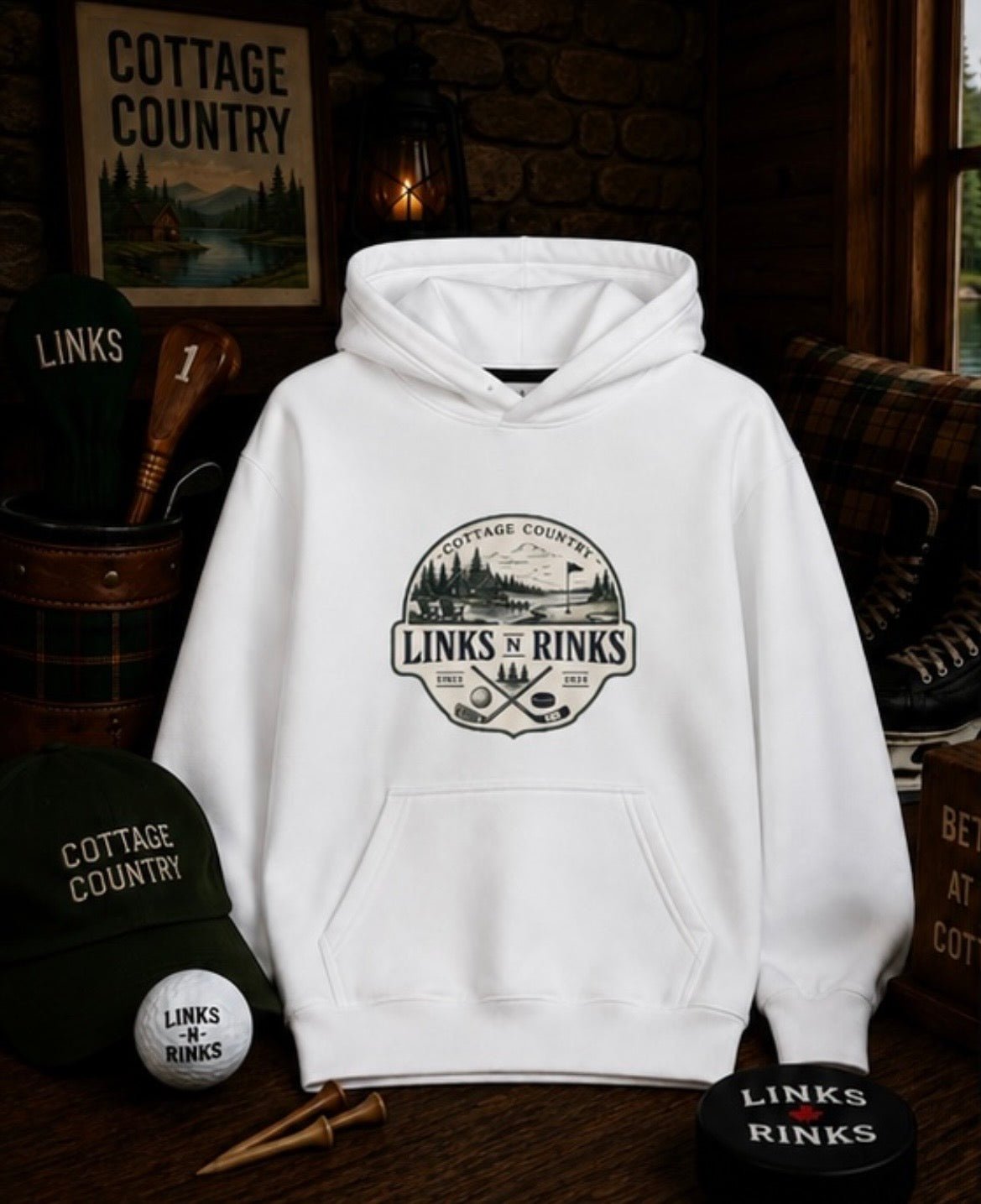 Little cottager toddler hoodie | Links n Rinks | Golf & Hockey Apparel
