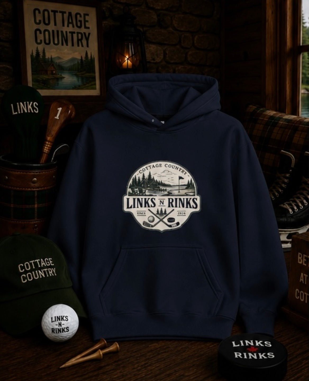Little cottager toddler hoodie | Links n Rinks | Golf & Hockey Apparel