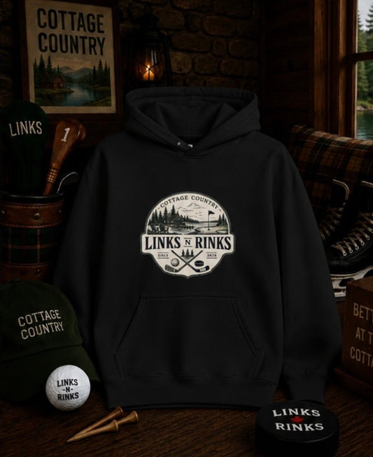 Little cottager toddler hoodie | Links n Rinks | Golf & Hockey Apparel