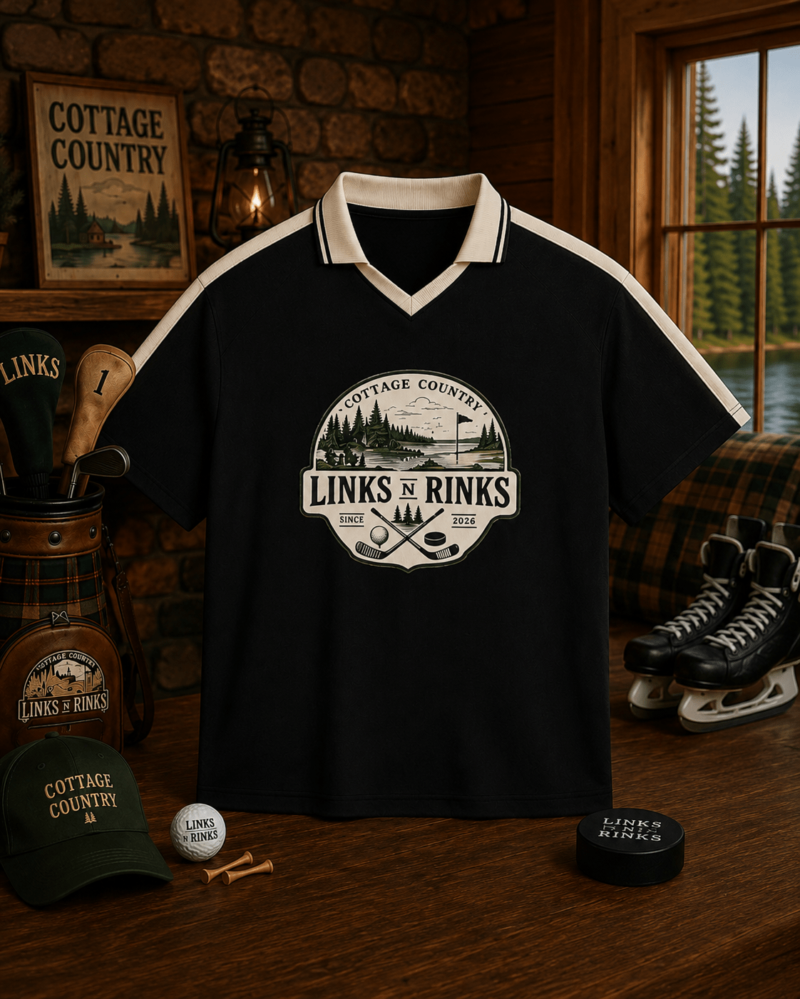 Swinging golf comfy shirt | Links n Rinks | Golf & Hockey Apparel