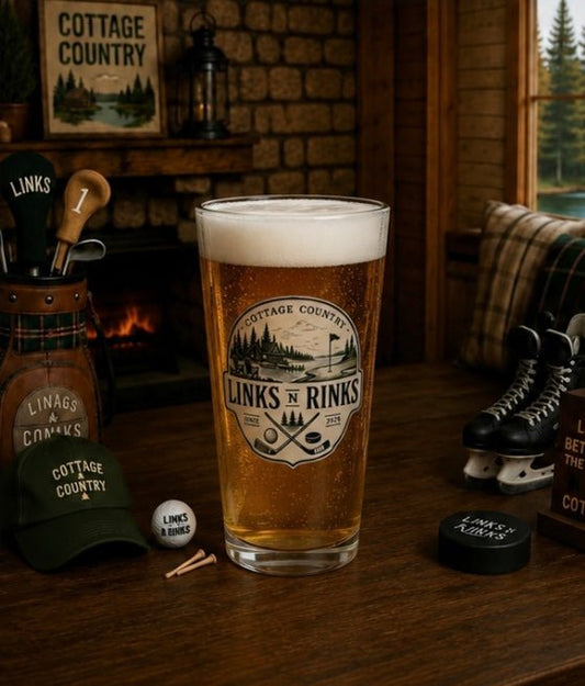 The 19th hole Pint Glass | Links n Rinks | Golf & Hockey Apparel
