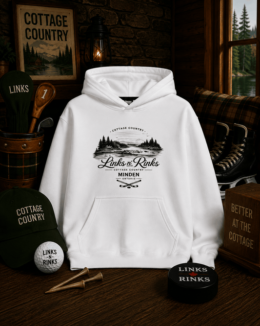 The Campfire Hoodie - Minden | Links n Rinks | Golf & Hockey Apparel