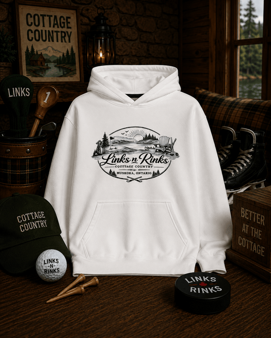 The Campfire Hoodie - Muskoka | Links n Rinks | Golf & Hockey Apparel