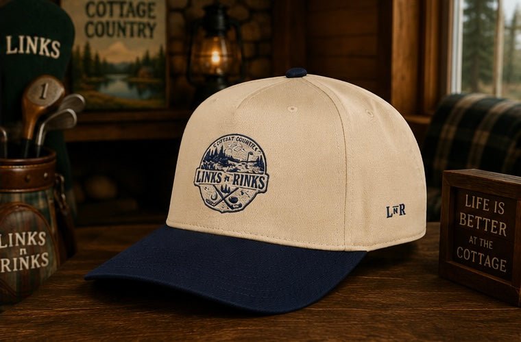 The Canadian Cottage Hat - Navy | Links n Rinks | Golf & Hockey Apparel