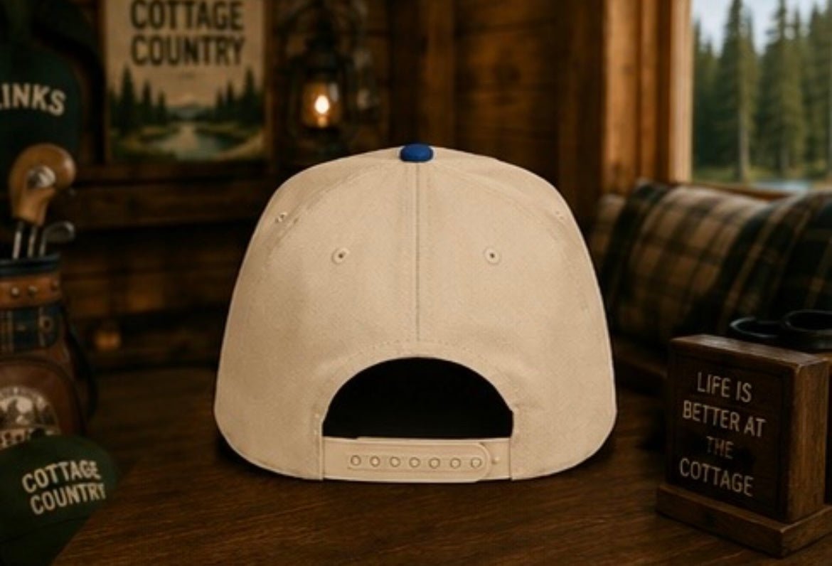 The Canadian Cottage Hat - Royal Blue | Links n Rinks | Golf & Hockey Apparel