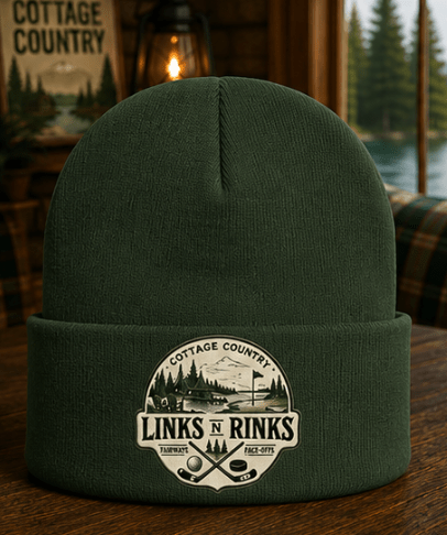 The Cottage beanie | Links n Rinks | Golf & Hockey Apparel