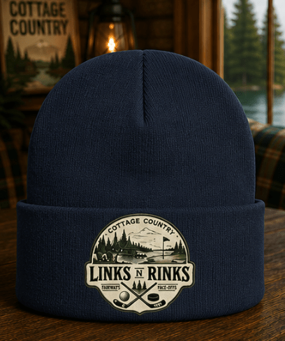 The Cottage beanie | Links n Rinks | Golf & Hockey Apparel
