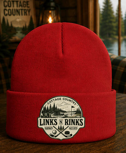 The Cottage beanie | Links n Rinks | Golf & Hockey Apparel