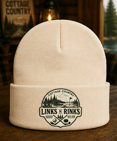 The Cottage beanie | Links n Rinks | Golf & Hockey Apparel