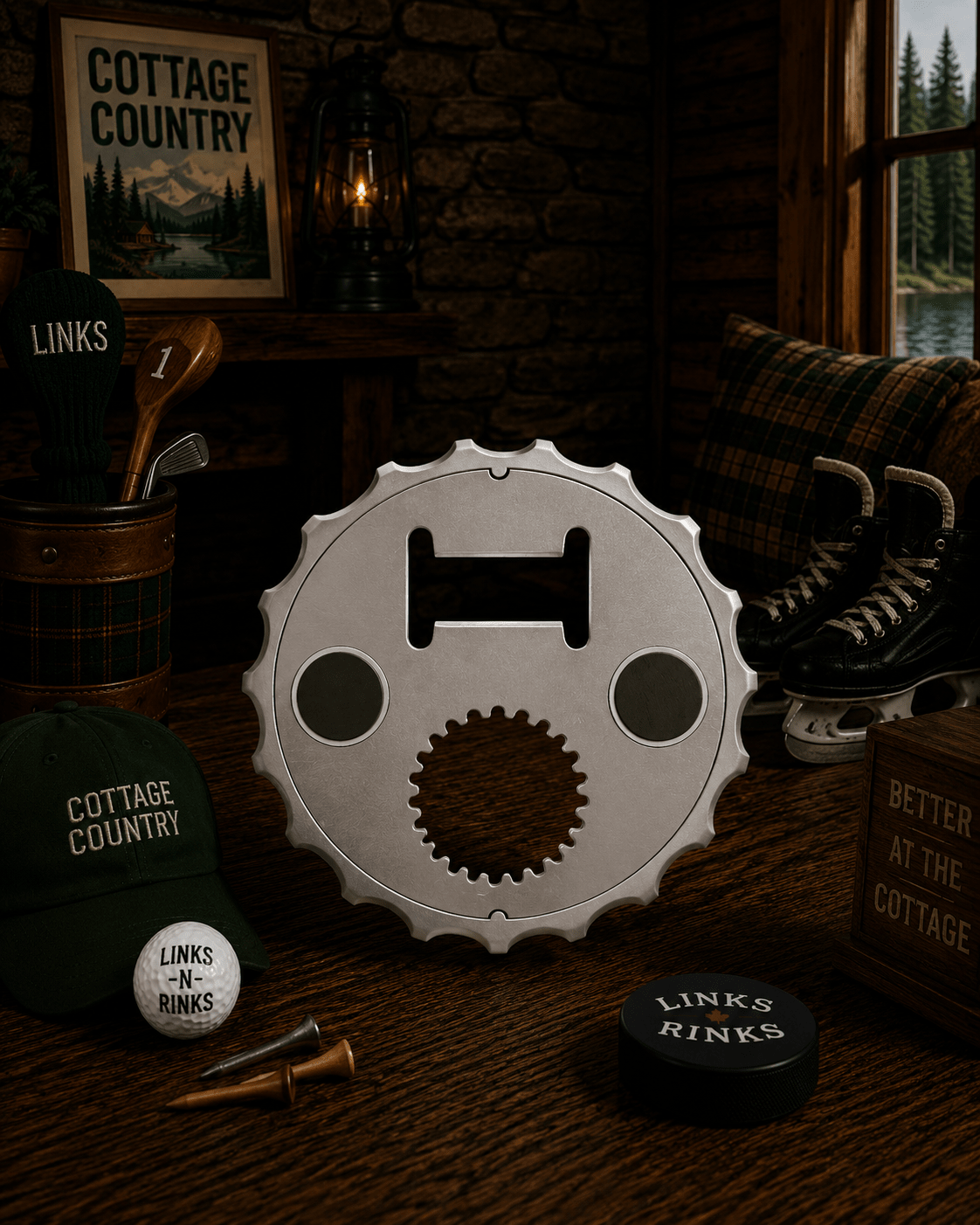 The Cottage Cap Remover - Magnetic | Links n Rinks | Golf & Hockey Apparel