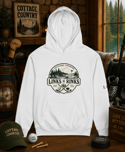 The Cottage Hoodie - Unisex | Links n Rinks | Golf & Hockey Apparel