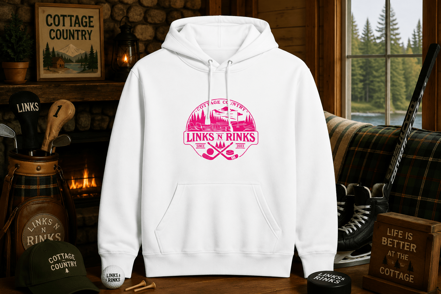 The cozy campfire hoodie - limited edition | Links n Rinks | Golf & Hockey Apparel