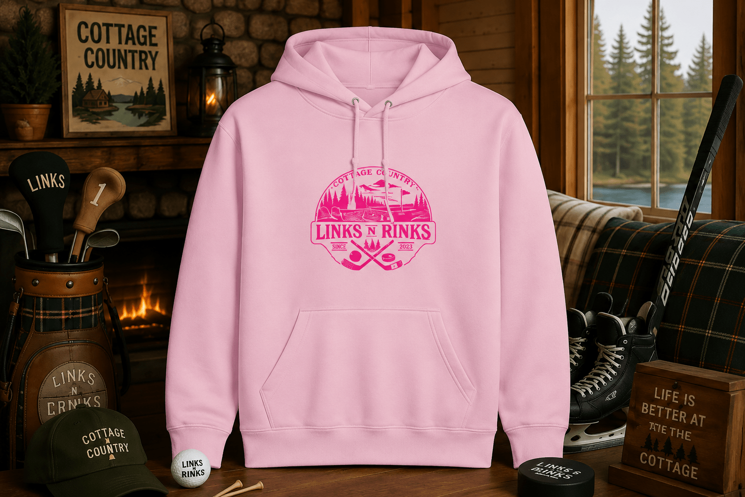 The cozy campfire hoodie - limited edition | Links n Rinks | Golf & Hockey Apparel
