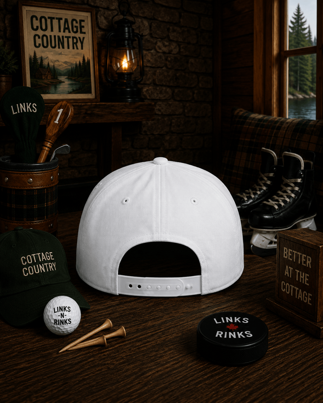 The North Shore Rope Cap - Haliburton | Links n Rinks | Golf & Hockey Apparel