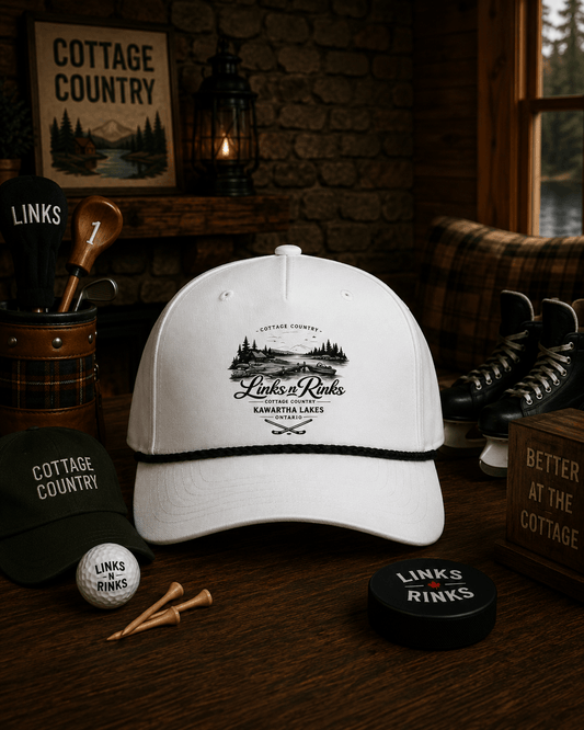 The North Shore Rope Cap - Kawartha Lakes | Links n Rinks | Golf & Hockey Apparel