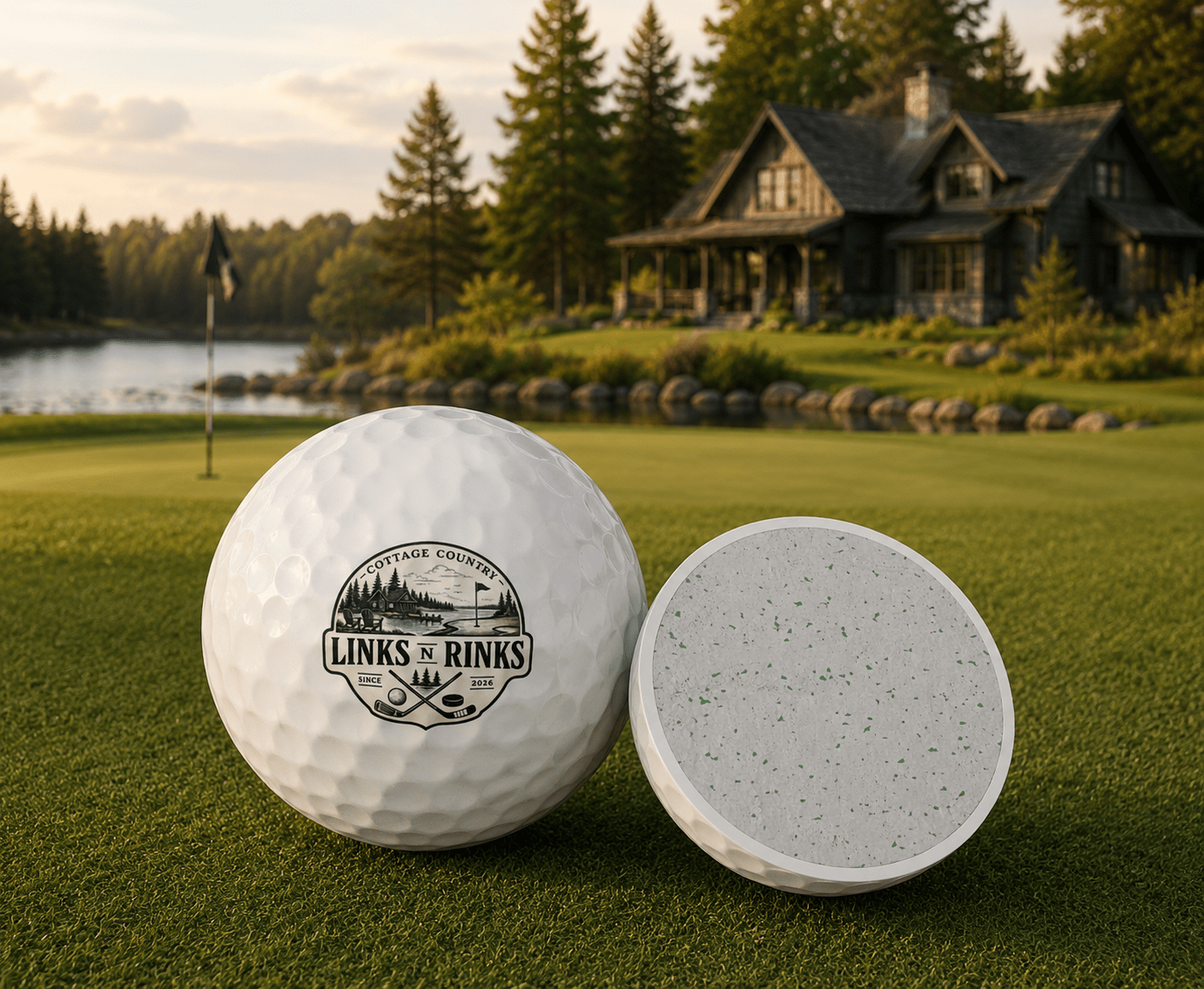 The Tee Time Balls - 6 Pack | Links n Rinks | Golf & Hockey Apparel