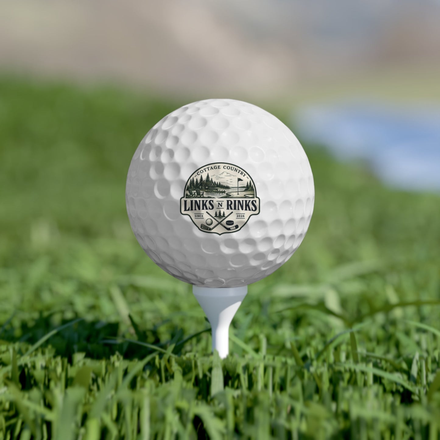 The Tee Time Balls - 6 Pack | Links n Rinks | Golf & Hockey Apparel