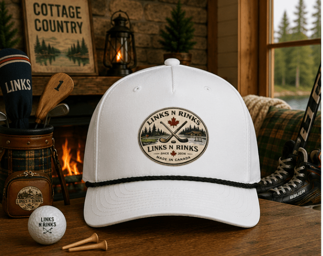 Vintage Canadian Rope Cap | Links n Rinks | Golf & Hockey Apparel