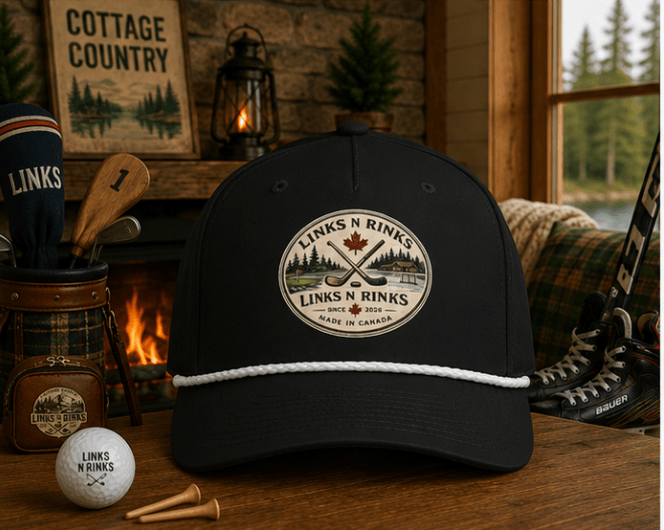 Vintage Canadian Rope Cap | Links n Rinks | Golf & Hockey Apparel