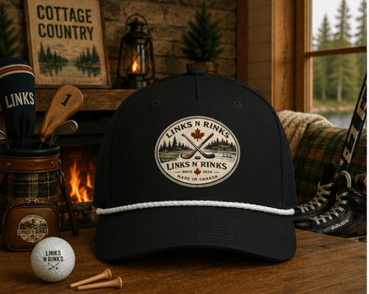 Vintage Canadian Rope Cap | Links n Rinks | Golf & Hockey Apparel