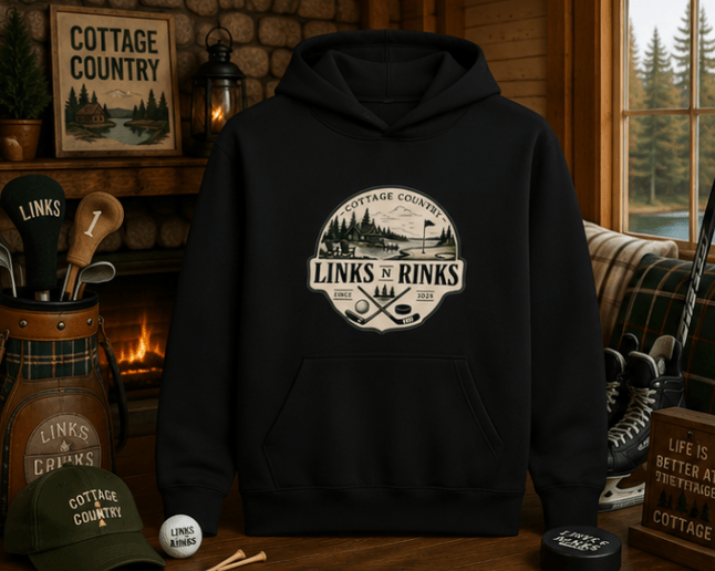 Women’s Fairways and Face-offs Hoodie | Links n Rinks | Golf & Hockey Apparel