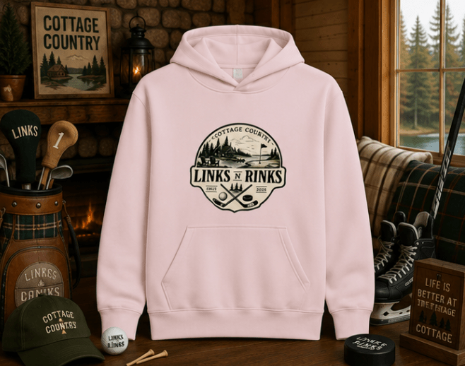 Women’s Fairways and Face-offs Hoodie | Links n Rinks | Golf & Hockey Apparel